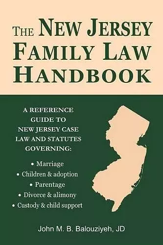 The New Jersey Family Law Handbook cover