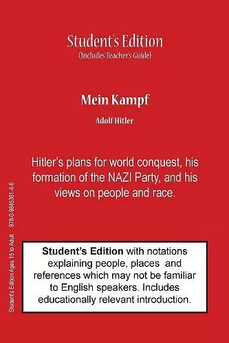 Mein Kampf (Student's & Teacher's Classroom Edition) cover