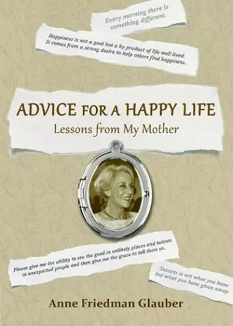 Advice for A Happy Life cover