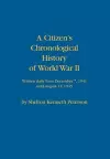 A Citizen's Chronological History of World War II cover