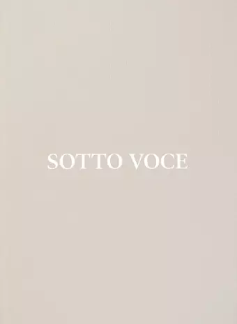 Sotto Voce cover