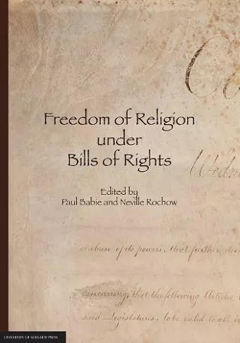 Freedom of Religion Under Bills of Rights cover