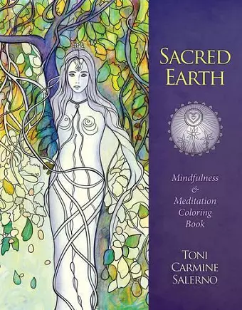 Sacred Earth Mindfulness & Meditation Coloring Book cover