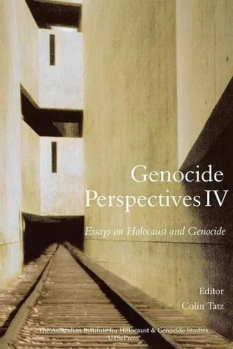 Genocide Perspectives IV cover