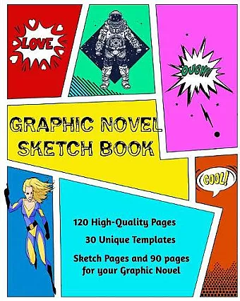 Graphic Novel Sketch Book cover