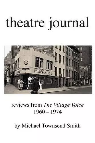 Theatre Journal 1960-1974 cover