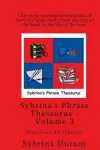 Sybrina's Phrase Thesaurus - Volume 3 - Physical Attributes cover