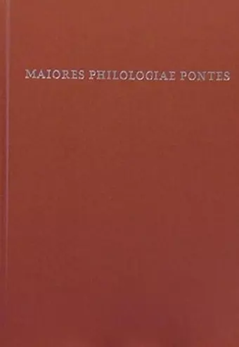 Maiores Philologiae Pontes cover