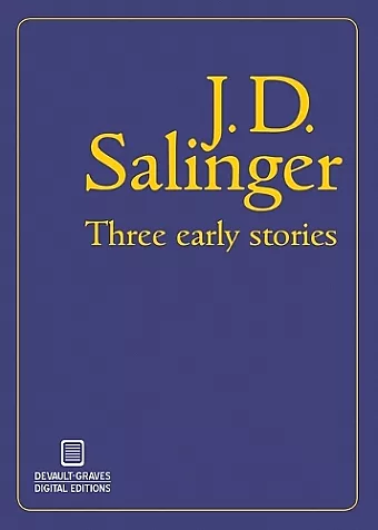 Three Early Stories cover