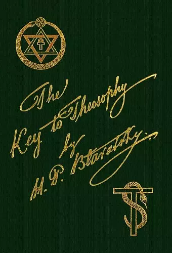 The Key To Theosophy cover