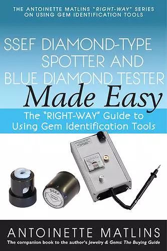 SSEF Diamond-Type Spotter and Blue Diamond Tester Made Easy cover