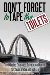 Don't Forget to Tape the Toilets cover