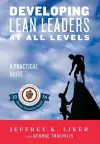 Developing Lean Leaders at All Levels cover