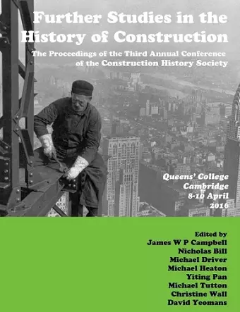 Further Studies in the History of Construction cover