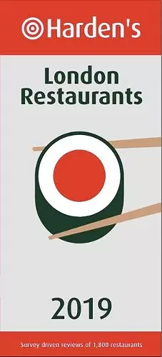 Harden's London Restaurants 2019 cover