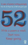 52: Write a Poem a Week. Start Now. Keep Going packaging