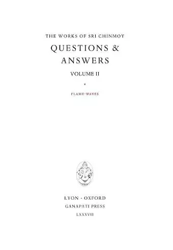 Answers II cover