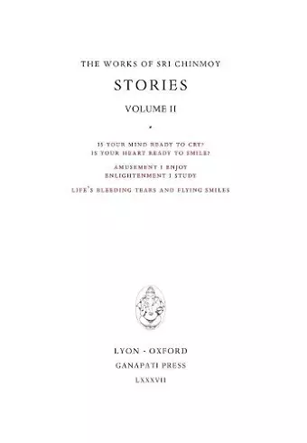 Stories II cover