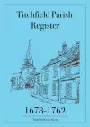 Titchfield Parish Register 1678-1762 cover
