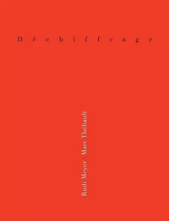 Dechiffrage cover