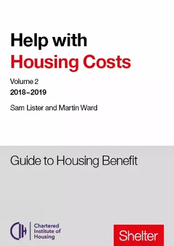 Help With Housing Costs: Volume 2 cover