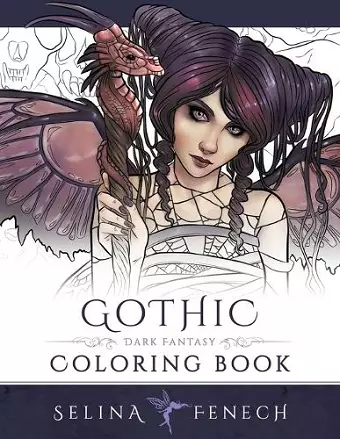 Gothic - Dark Fantasy Coloring Book cover