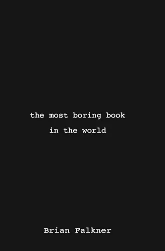 The Most Boring Book in the World cover