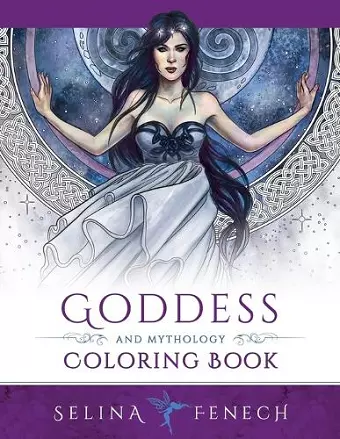 Goddess and Mythology Coloring Book cover