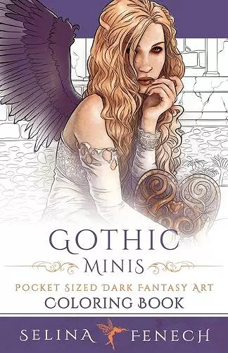 Gothic Minis - Pocket Sized Dark Fantasy Art Coloring Book cover