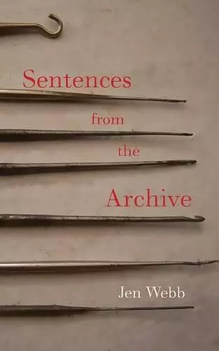 Sentences from the Archive cover