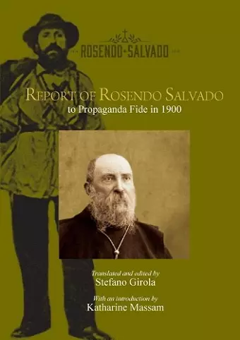 Report of Rosendo Salvado to Propaganda Fide in 1900 cover