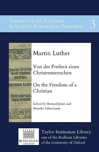 Von der Freiheit eines Christenmenschen cover