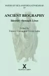 Ancient Biography: Identity through Lives cover