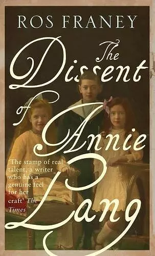 The Dissent of Annie Lang cover