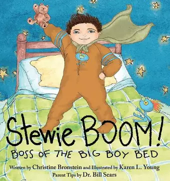 Stewie BOOM! Boss of the Big Boy Bed cover