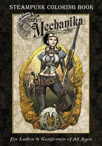 Lady Mechanika Steampunk Coloring Book cover