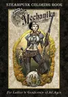 Lady Mechanika Steampunk Coloring Book cover