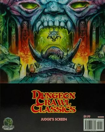 Dungeon Crawl Classics RPG Judges Screen cover