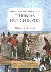 The Correspondence of Thomas Hutchinson cover