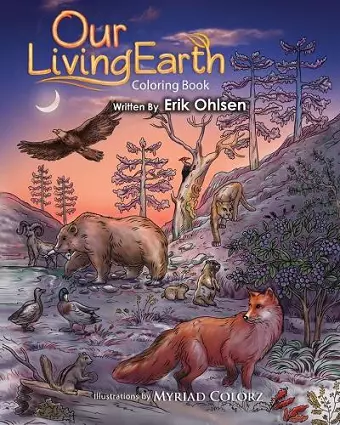 Our Living Earth Coloring Book cover