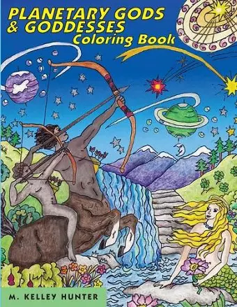 Planetary Gods and Goddesses Coloring Book cover