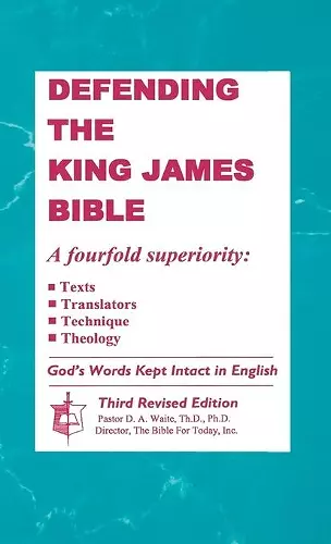 Defending the King James Bible cover