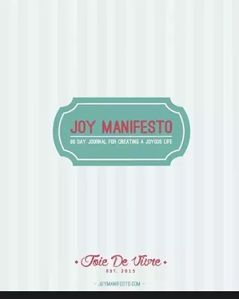 Joy Manifesto cover