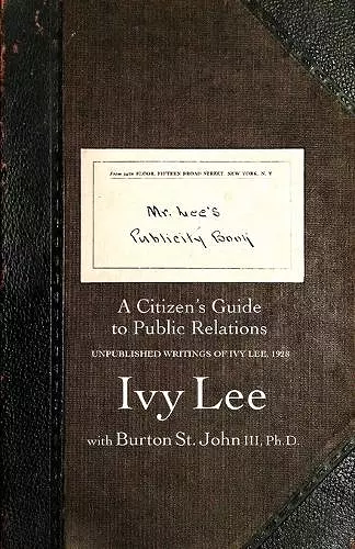 Mr. Lee's Publicity Book cover