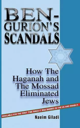 Ben-Gurion's Scandals cover