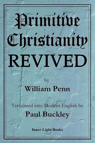 Primitive Christianity Revived cover