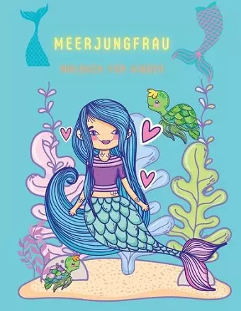 Meerjungfrau Malbuch für Kinder cover