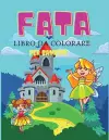 Fata libro da colorare per bambini cover