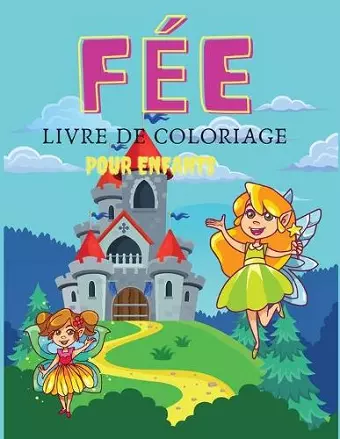 Fée Livre de coloriage pour enfants cover