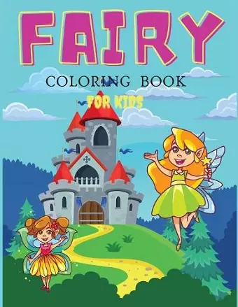 Fairy Coloring Book For Girls cover